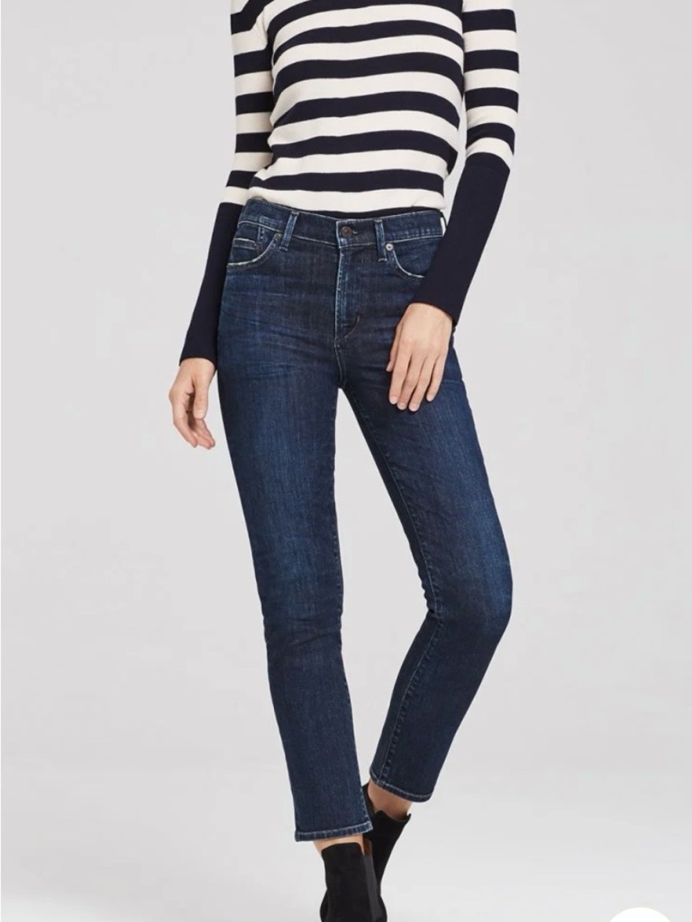 Citizens of Humanity Cara Cigarette High Rise Slim Ankle in Maya 29